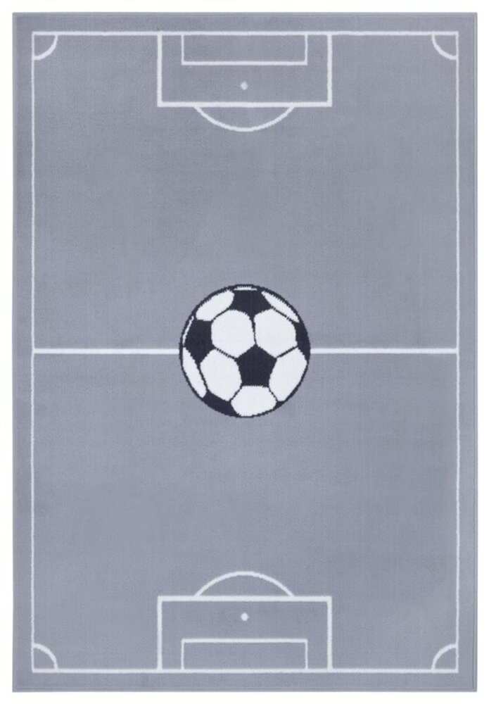 Kinderteppich - Football Field Grau Kinderteppich - Football Field Grau
