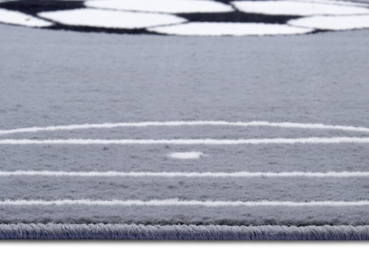 Kinderteppich - Football Field Grau Kinderteppich - Football Field Grau
