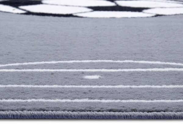 Kinderteppich - Football Field Grau Kinderteppich - Football Field Grau