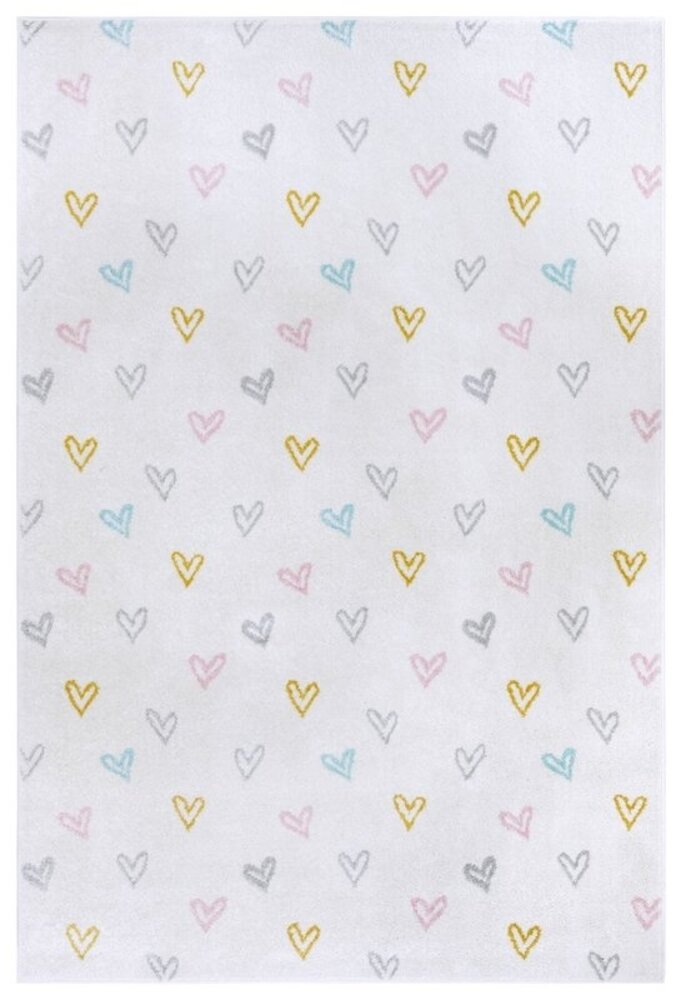 Kinderteppich - Adventures Hearts Creme/multi Kinderteppich - Adventures Hearts Creme/multi