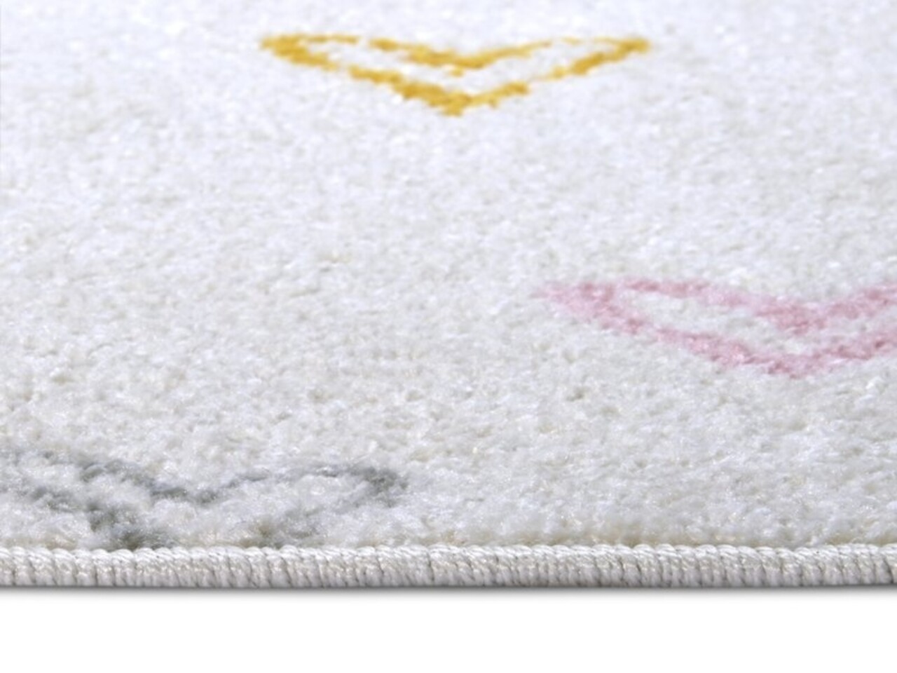 Kinderteppich - Adventures Hearts Creme/multi Kinderteppich - Adventures Hearts Creme/multi
