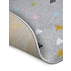 Rund Kinderteppich - Adventures Hearts Grau/multicolour Rund Kinderteppich - Adventures Hearts Grau/multicolour