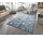 Kinderteppich - Adventures City Design Blau