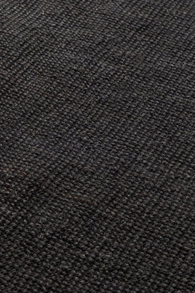 Jute Teppich - Bouclé Jaipur Schwarz