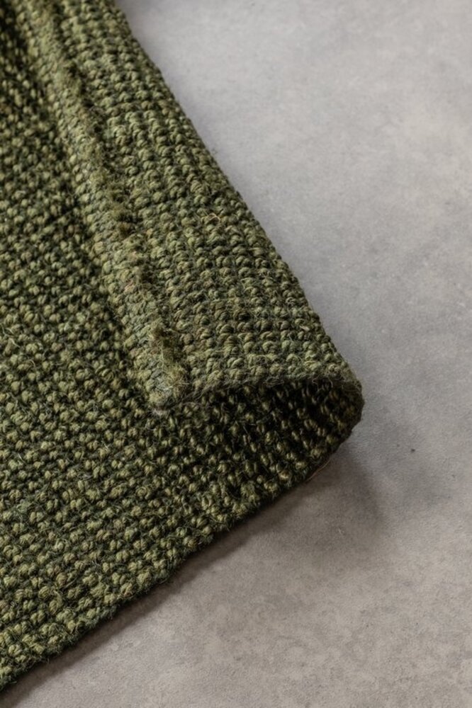 Jute Teppich - Bouclé Jaipur Grün Jute Teppich - Bouclé Jaipur Grün