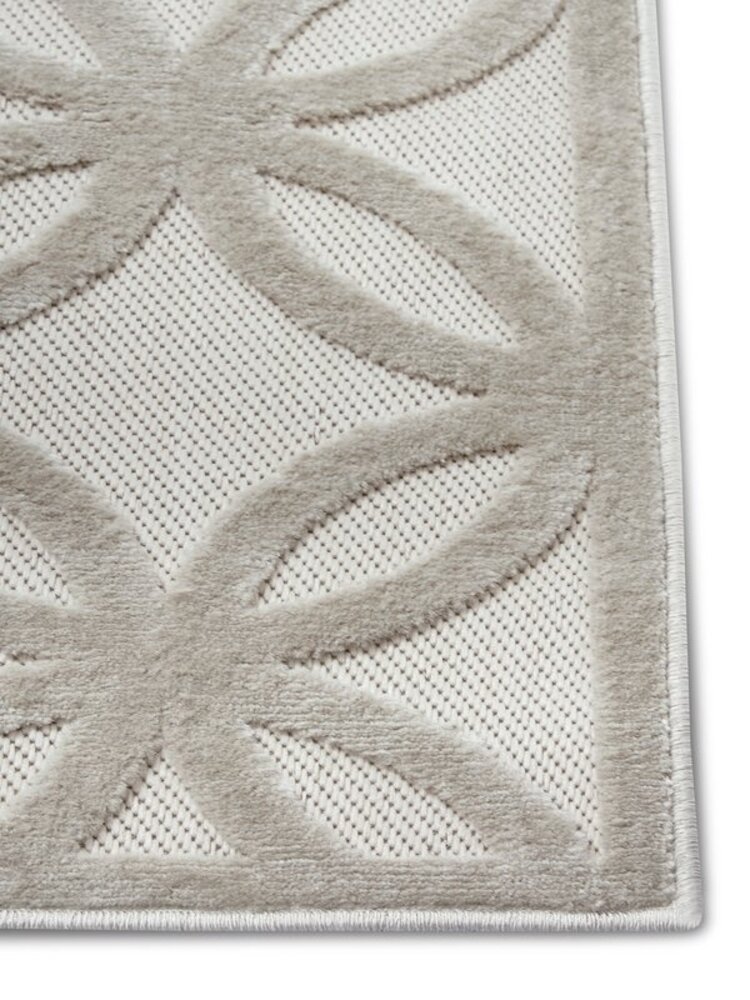 Modern Teppich - Circle Creme/beige