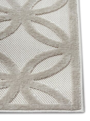 Modern Teppich - Circle Creme/beige