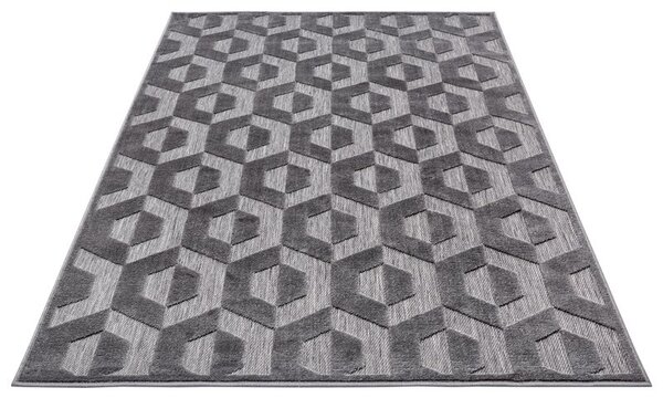 Modern Teppich - Hexa Grau Modern Teppich - Hexa Grau