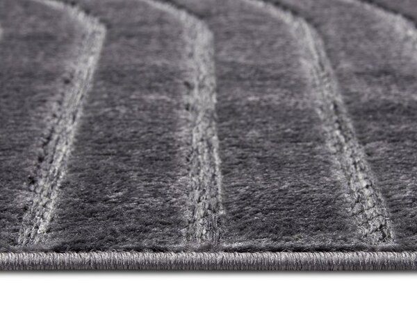 Modern Teppich - Iconic Wavy Japandi Grau