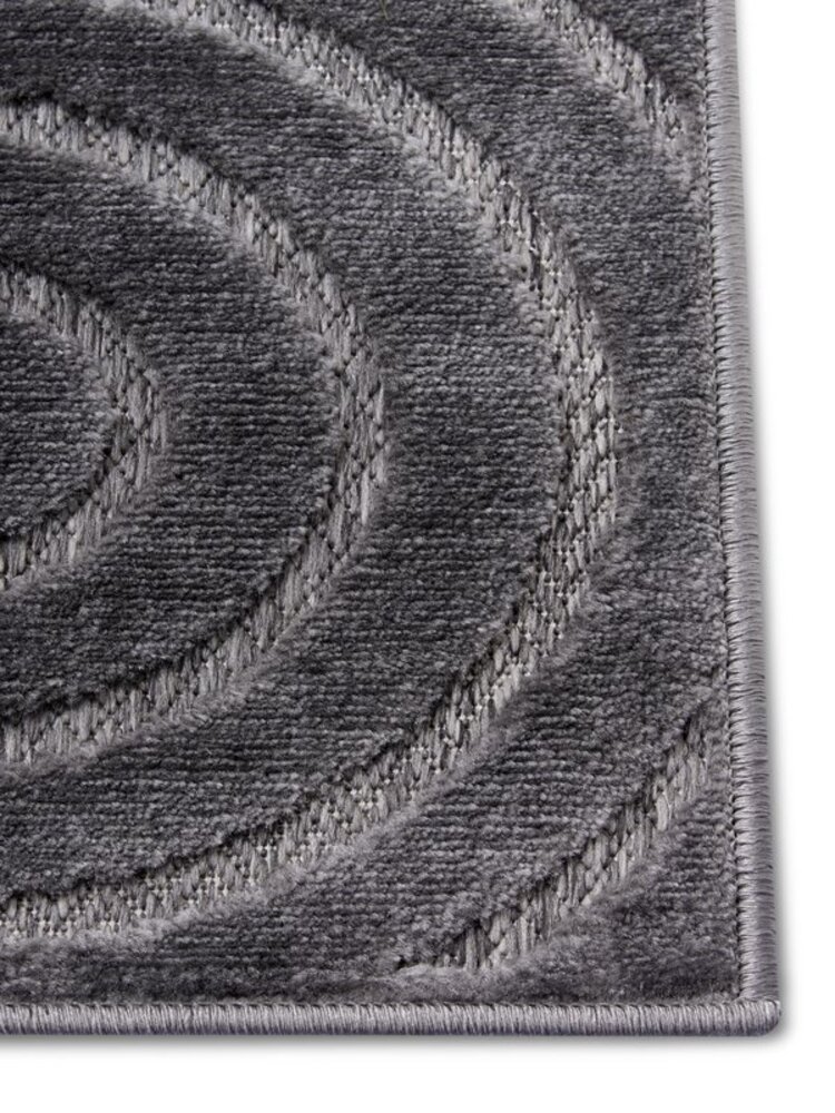 Modern Teppich - Iconic Wavy Japandi Grau