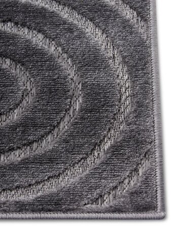 Modern Teppich - Iconic Wavy Japandi Grau