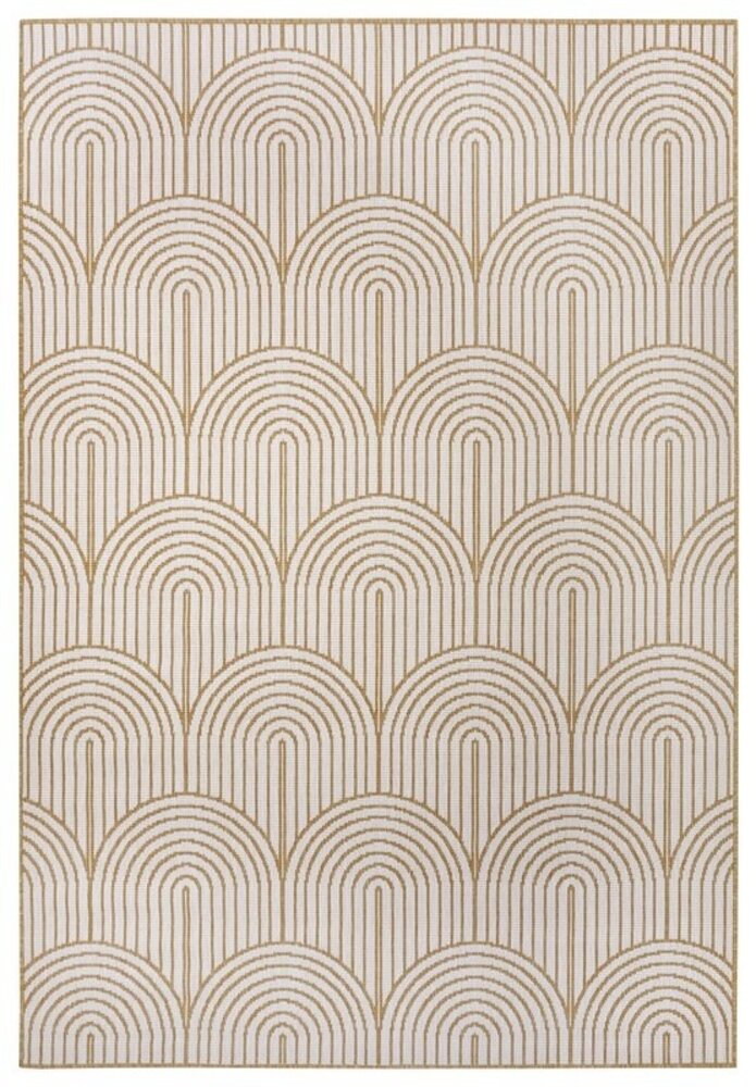 Teppiche In & Outdoor Wendeteppich - Pangli Japandi Gelb Teppiche In & Outdoor Wendeteppich - Pangli Japandi Gelb