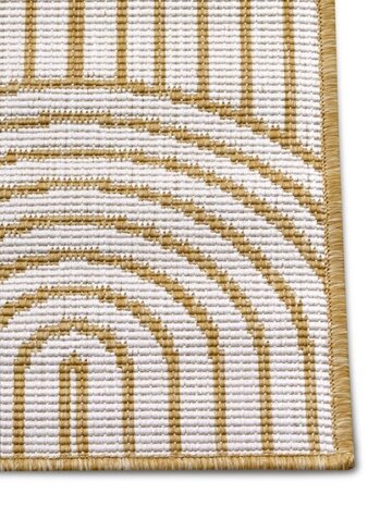 Teppiche In & Outdoor Wendeteppich - Pangli Japandi Gelb Teppiche In & Outdoor Wendeteppich - Pangli Japandi Gelb