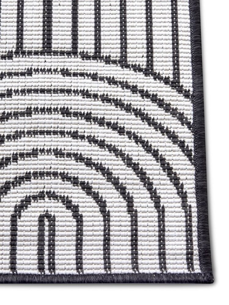 In & Outdoor Reversible - Pangli Japandi Schwarz In & Outdoor Reversible - Pangli Japandi Schwarz