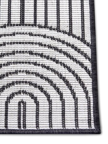 In & Outdoor Reversible - Pangli Japandi Schwarz In & Outdoor Reversible - Pangli Japandi Schwarz