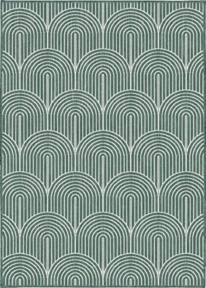 Teppiche In & Outdoor Wendeteppich - Pangli Japandi Grün Teppiche In & Outdoor Wendeteppich - Pangli Japandi Grün