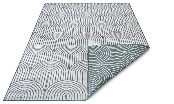 Teppiche In & Outdoor Wendeteppich - Pangli Japandi Grün Teppiche In & Outdoor Wendeteppich - Pangli Japandi Grün