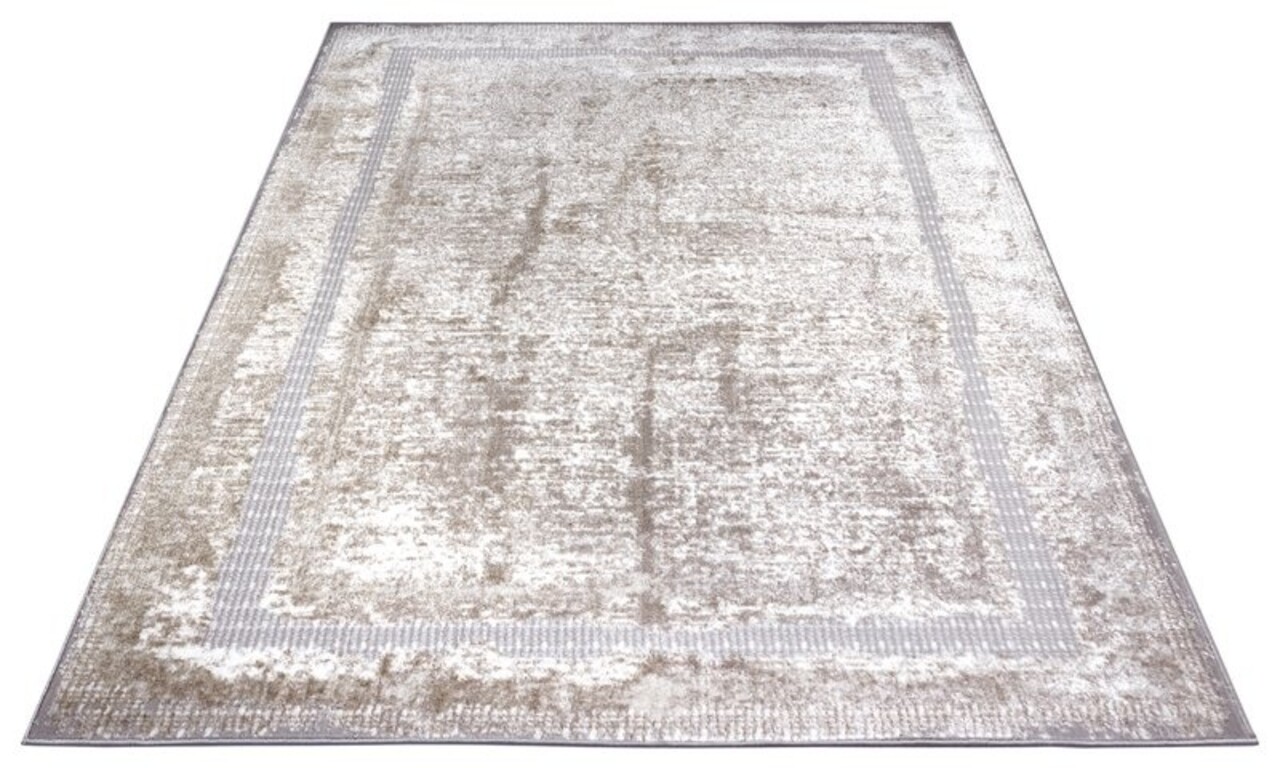 Vintage -Teppich - Shine Abstract Grau/beige Vintage -Teppich - Shine Abstract Grau/beige