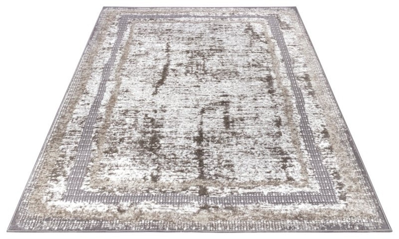 Vintage -Teppich - Shine Abstract Grau/braun Vintage -Teppich - Shine Abstract Grau/braun
