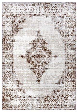 Vintage -Teppich - Shine Creme/braun Vintage -Teppich - Shine Creme/braun
