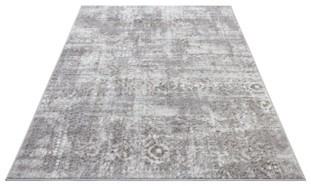 Vintage -Teppich - Stil Grau/beige