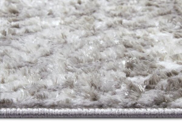 Vintage -Teppich - Stil Grau/beige