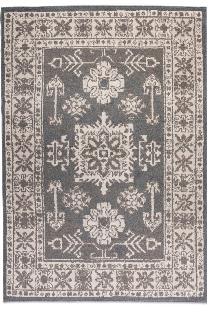 Vintage -Teppich - Flaire Grau/braun Vintage -Teppich - Flaire Grau/braun