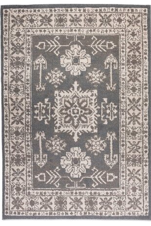 Vintage -Teppich - Flaire Grau/braun Vintage -Teppich - Flaire Grau/braun