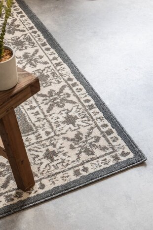 Vintage -Teppich - Flaire Grau/braun Vintage -Teppich - Flaire Grau/braun