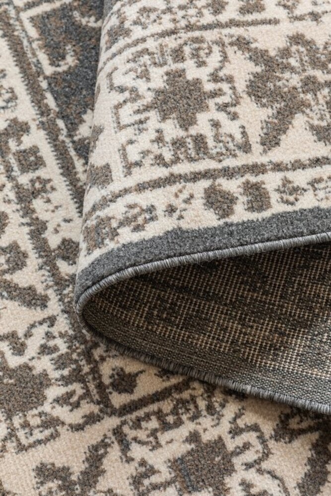 Vintage -Teppich - Flaire Grau/braun Vintage -Teppich - Flaire Grau/braun