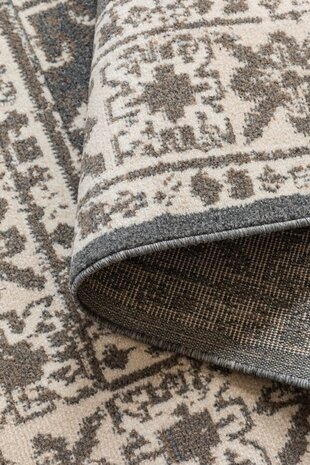 Vintage -Teppich - Flaire Grau/braun Vintage -Teppich - Flaire Grau/braun