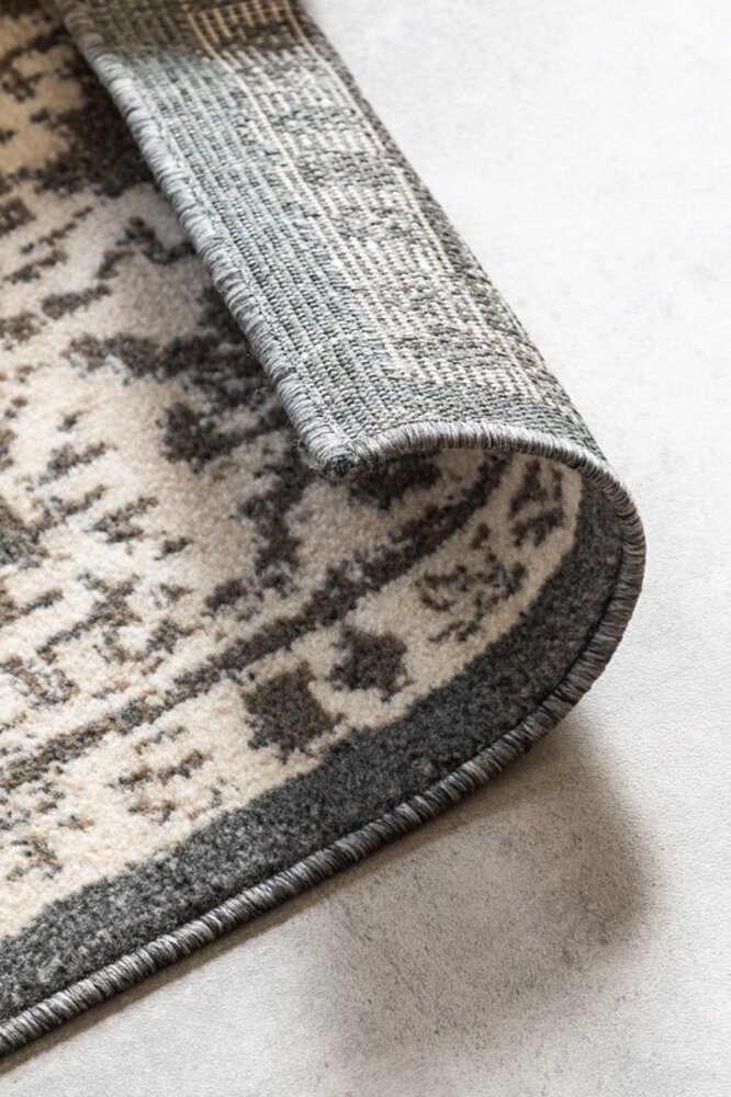 Vintage -Teppich - Flaire Grau/braun Vintage -Teppich - Flaire Grau/braun