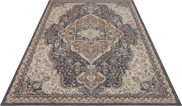 Vintage Teppich - Orken Grau/Braun Vintage Teppich - Orken Grau/Braun