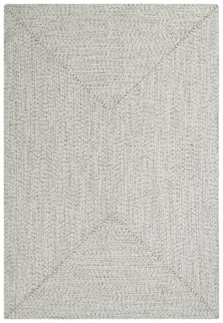 Teppich In & Outdoor - Trenzado Weiß/grau Teppich In & Outdoor - Trenzado Weiß/grau