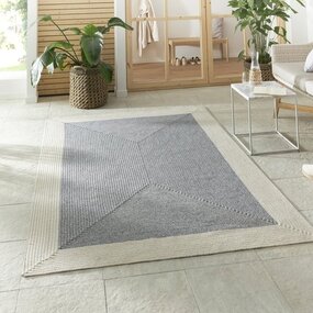 Teppich In & Outdoor - Trenzado Grau/cream Teppich In & Outdoor - Trenzado Grau/cream