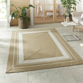 Teppich In & Outdoor - Trenzado Beige/crème Teppich In & Outdoor - Trenzado Beige/crème