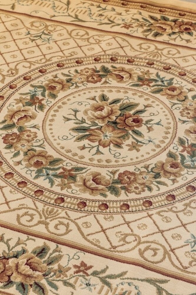 Klassischer Teppich - Herat Adraskan Creme Klassischer Teppich - Herat Adraskan Creme
