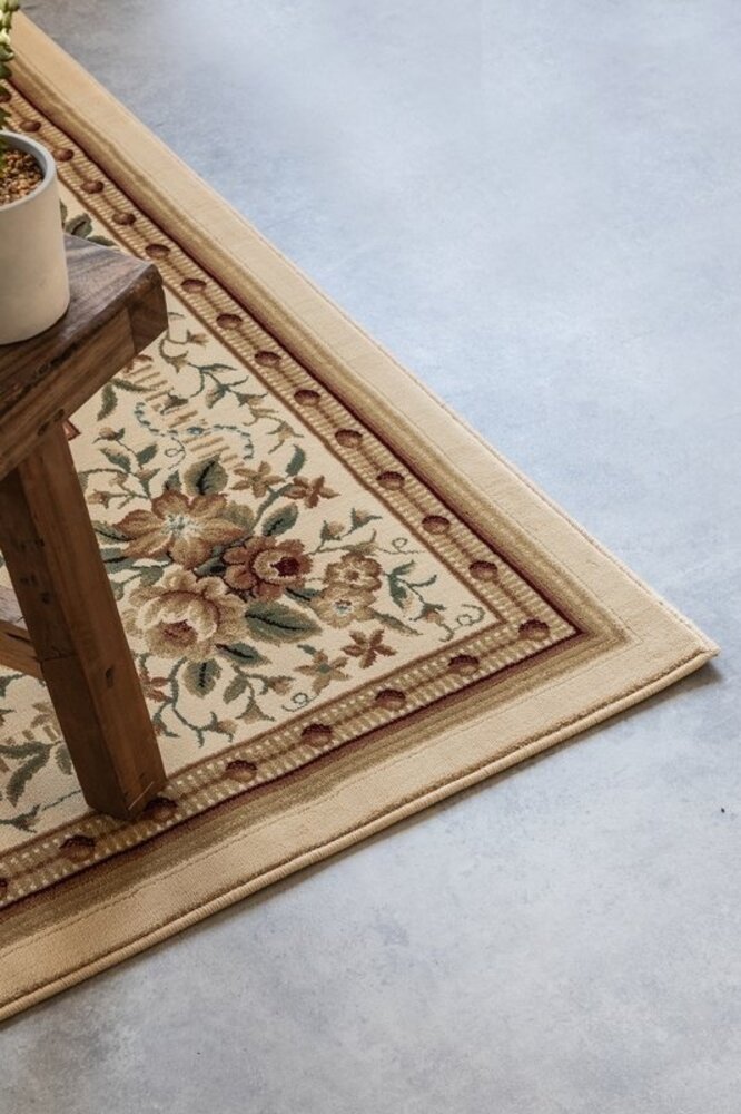 Klassischer Teppich - Herat Adraskan Creme Klassischer Teppich - Herat Adraskan Creme