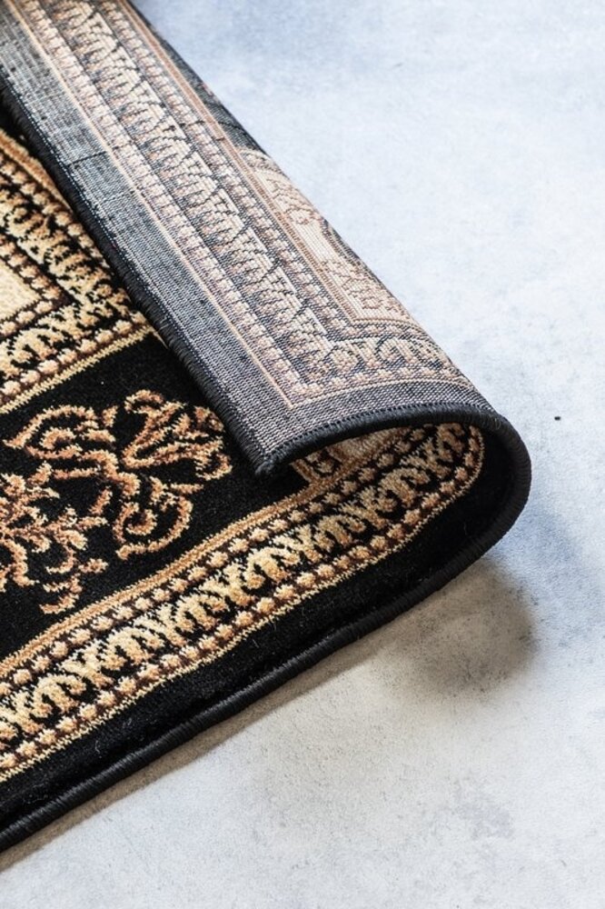 Klassischer Teppich - Herat Guzara Schwarz Klassischer Teppich - Herat Guzara Schwarz