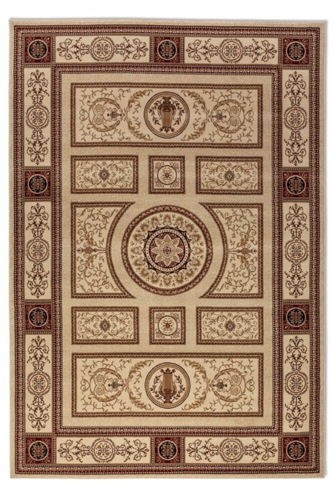 Klassischer Teppich - Herat Guzara Creme/braun Klassischer Teppich - Herat Guzara Creme/braun