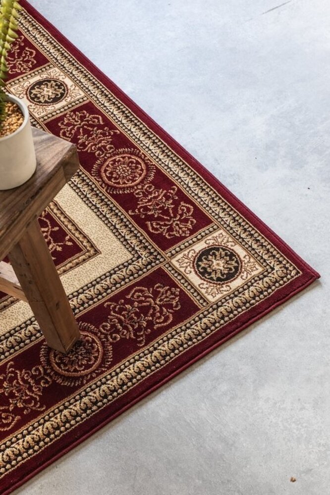 Klassischer Teppich - Herat Guzara Rot Klassischer Teppich - Herat Guzara Rot