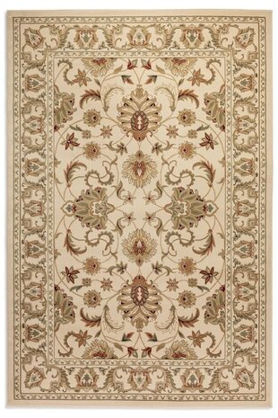 Klassischer Teppich - Herat Harirud Creme Klassischer Teppich - Herat Harirud Creme