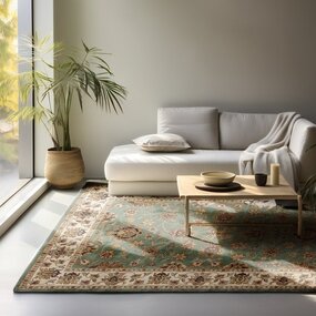 Klassischer Teppich - Herat Kohsan Mintgrün Klassischer Teppich - Herat Kohsan Mintgrün