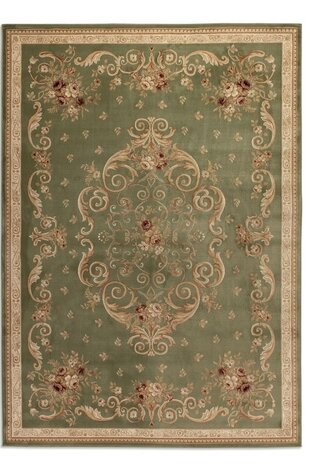 Klassischer Teppich - Herat Obe Grün Klassischer Teppich - Herat Obe Grün