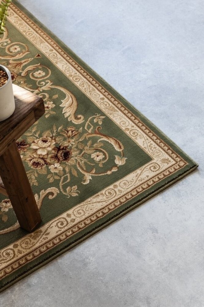 Klassischer Teppich - Herat Obe Grün Klassischer Teppich - Herat Obe Grün