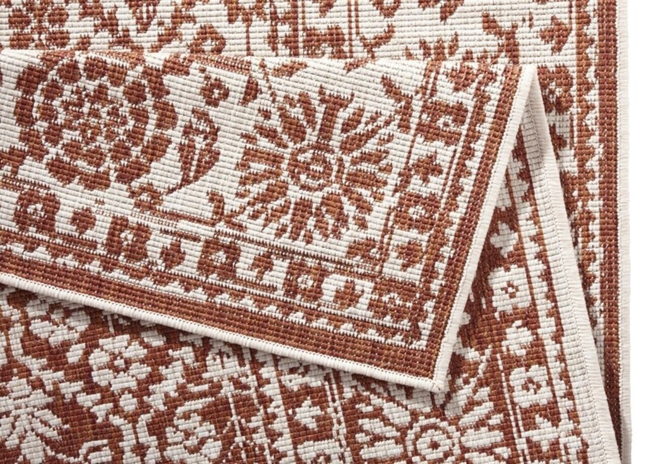 Teppich In & Outdoor - Curacao Terra/creme Reversible Teppich In & Outdoor - Curacao Terra/creme Reversible