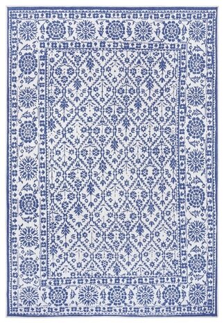 Teppich In & Outdoor - Curacao Blau/creme Reversible Teppich In & Outdoor - Curacao Blau/creme Reversible