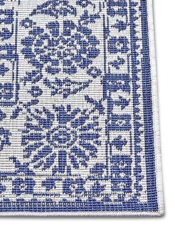 Teppich In & Outdoor - Curacao Blau/creme Reversible Teppich In & Outdoor - Curacao Blau/creme Reversible