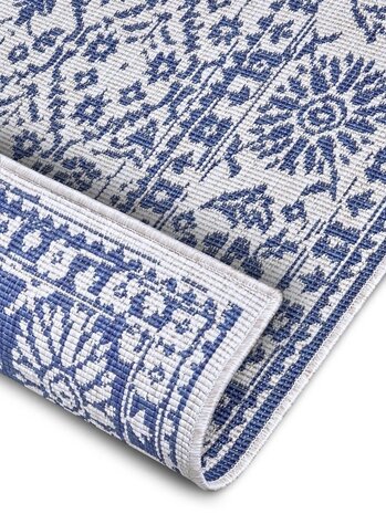 Teppich In & Outdoor - Curacao Blau/creme Reversible Teppich In & Outdoor - Curacao Blau/creme Reversible