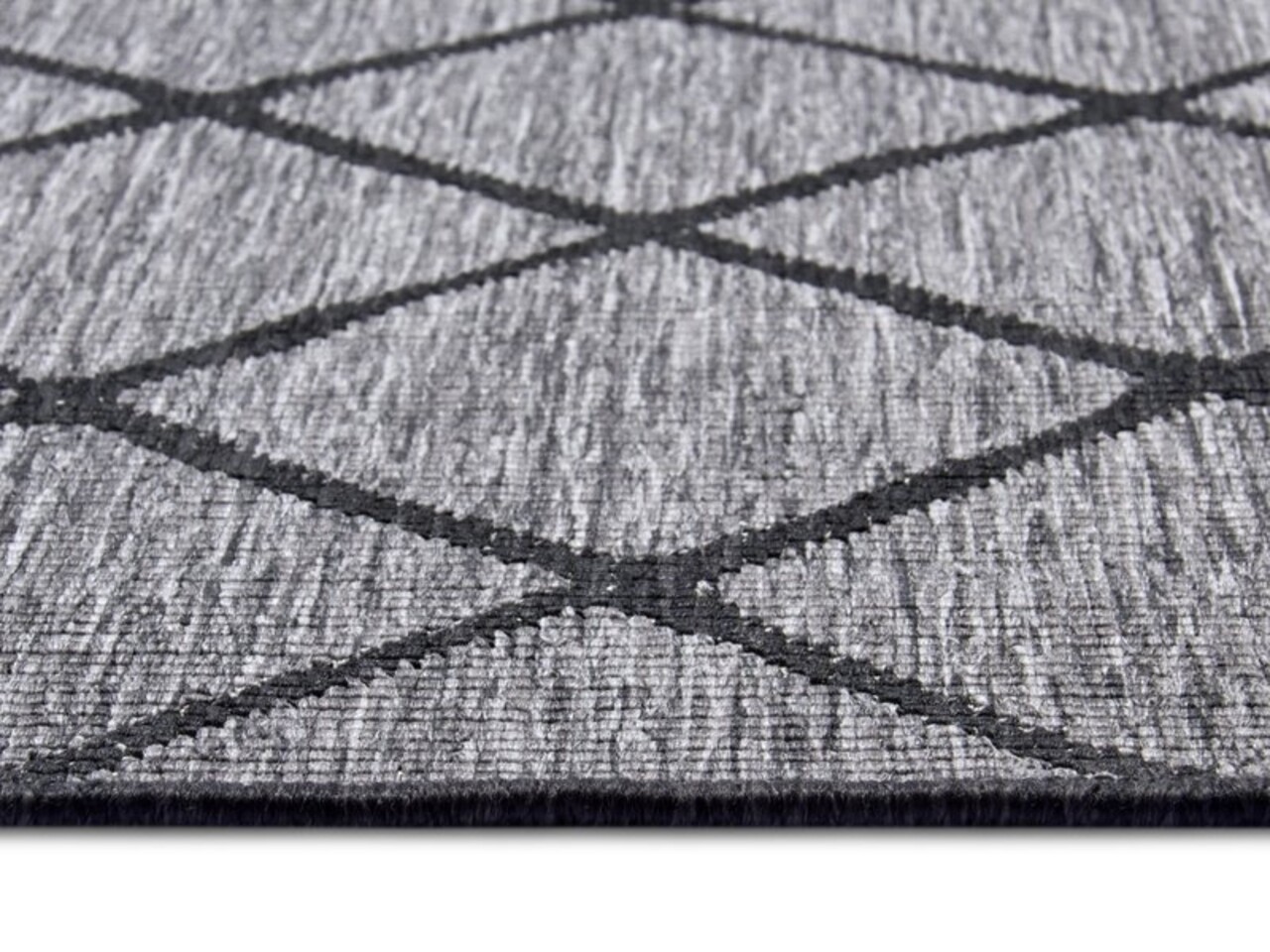 Wendeteppich In & Outdoor - Malaga Grau Wendeteppich In & Outdoor - Malaga Grau